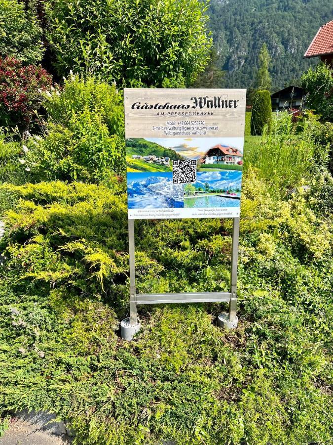 Gaestehaus Wallner Presseggen Exterior foto