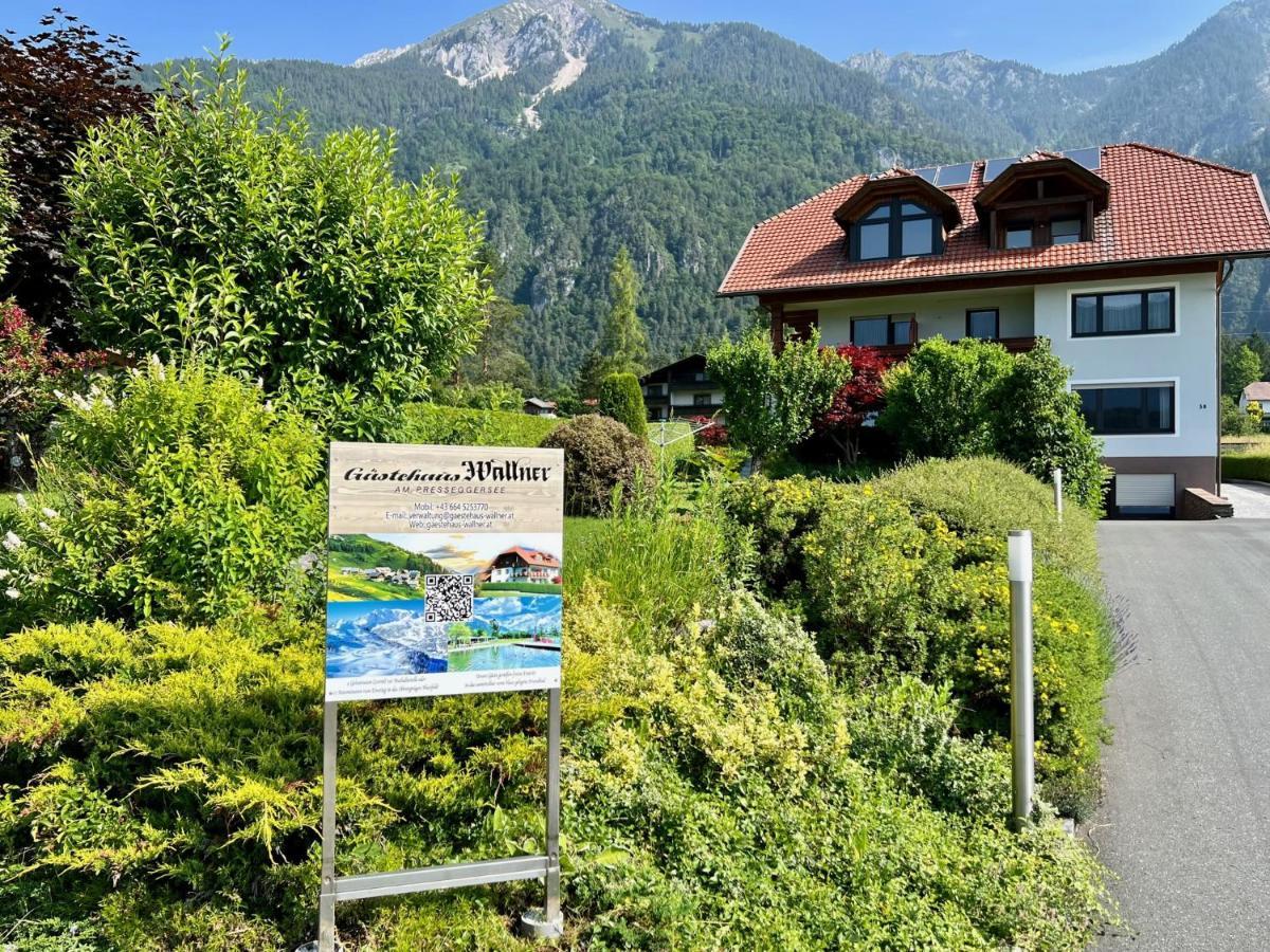 Gaestehaus Wallner Presseggen Exterior foto